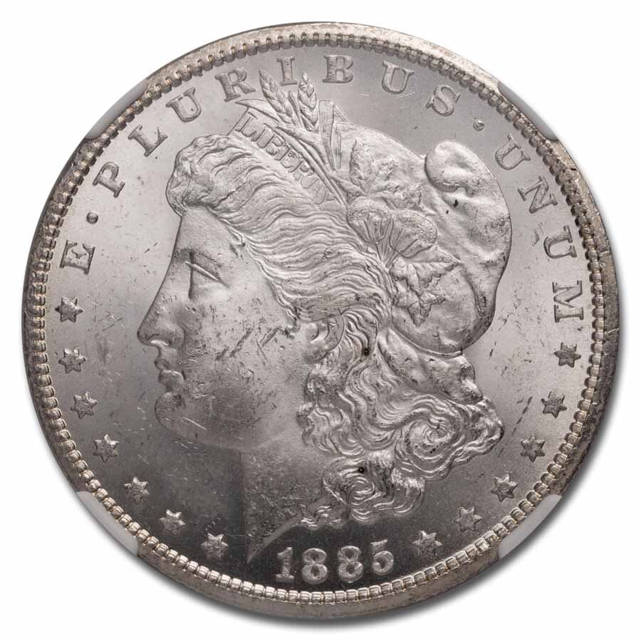 1885-CC Morgan Dollar MS-63 NGC