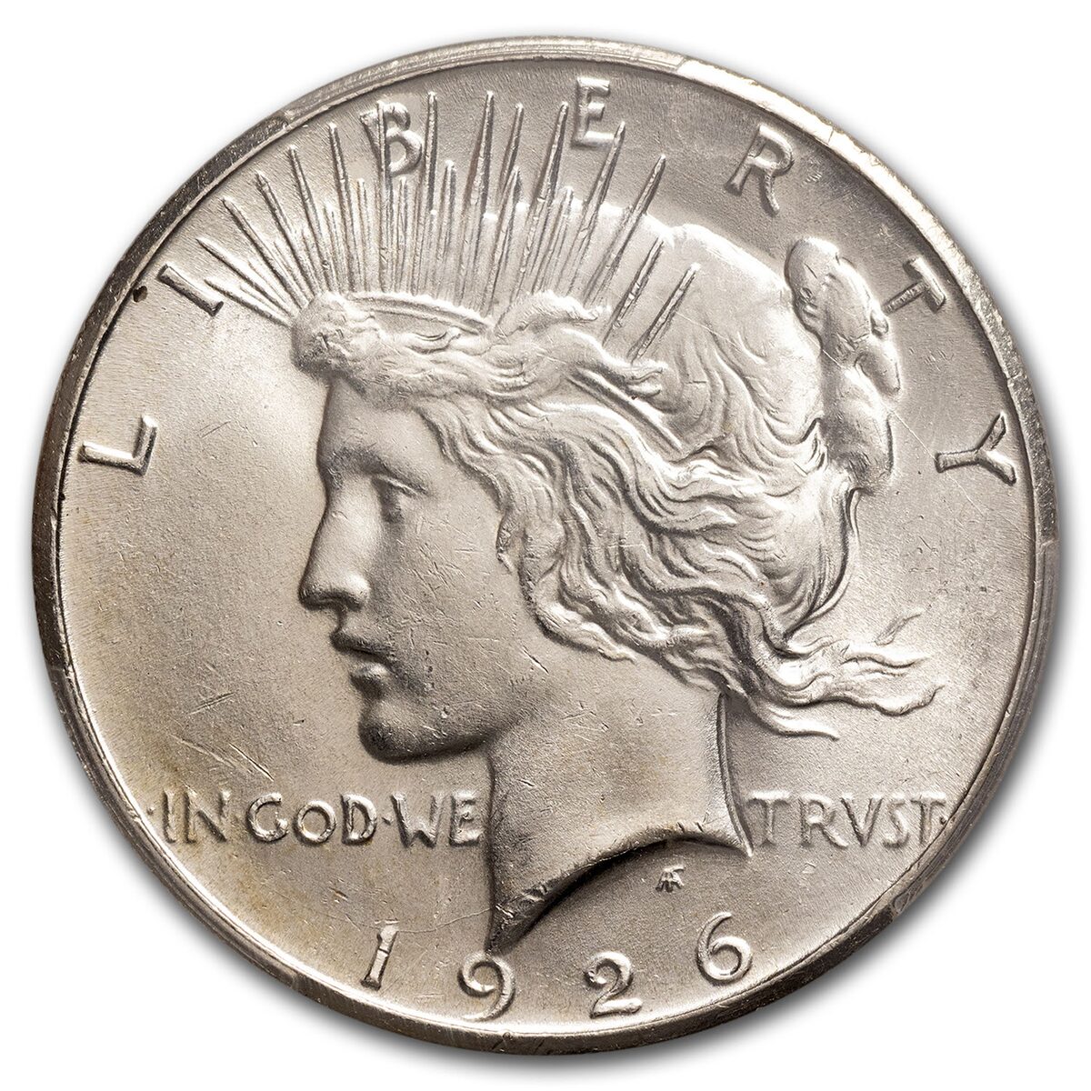 1926-S Peace Dollar MS-64 PCGS