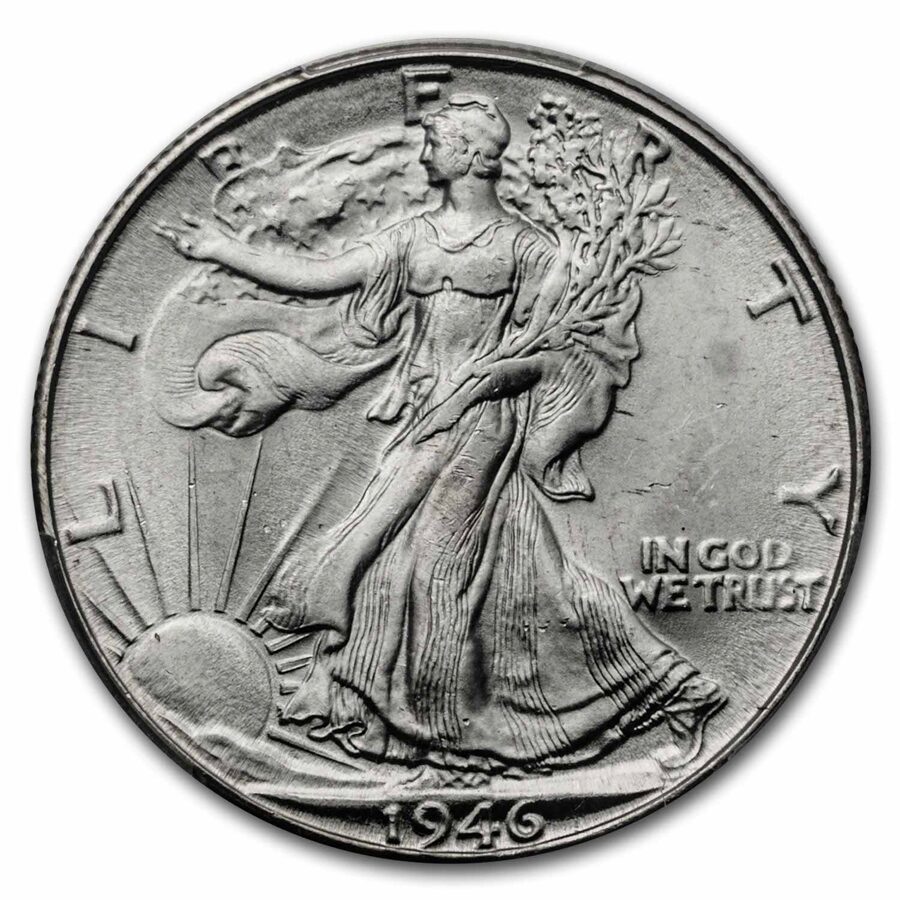 1946-D Walking Liberty Half Dollar MS-65 PCGS