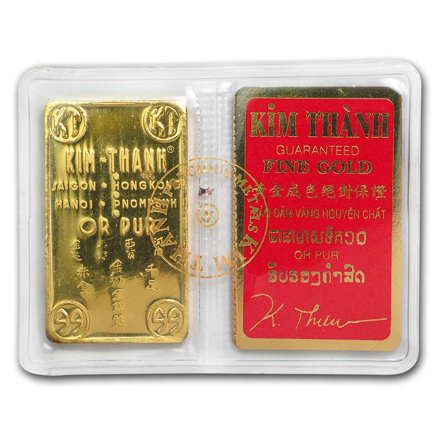 37.50 gram Gold Bar - Secondary Market (w/Assay)