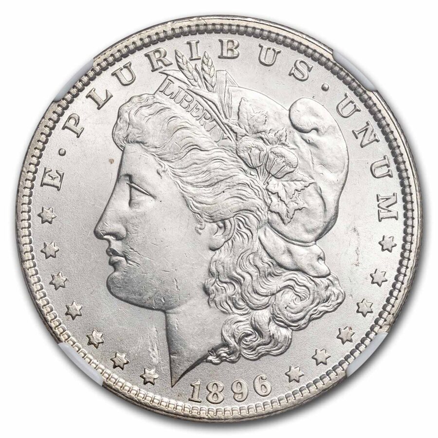 1896 Morgan Dollar MS-62 NGC