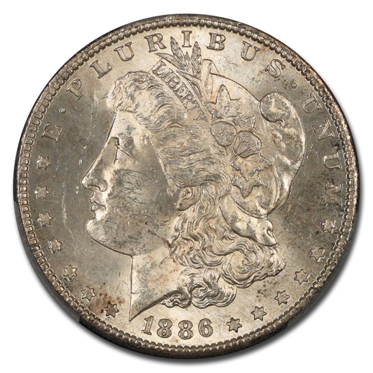 1886-S Morgan Dollar MS-63 PCGS