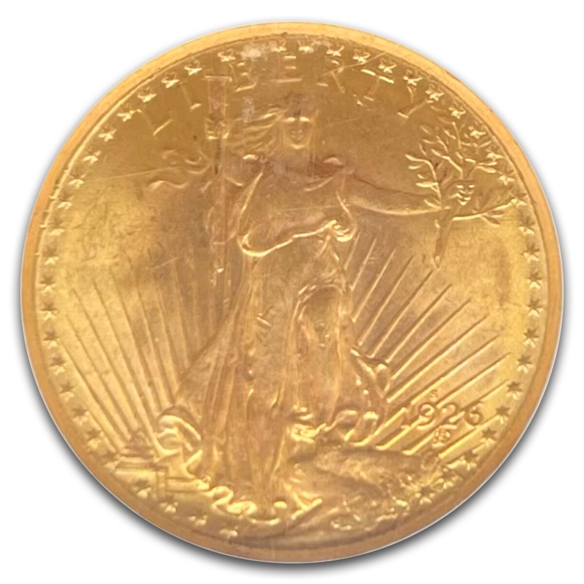 1926-S $20 St Gaudens Gold Double Eagle MS-65 NGC