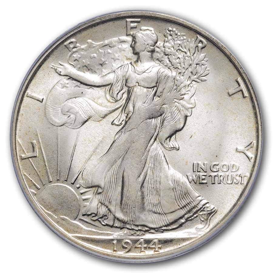 1944-S Walking Liberty Half Dollar MS-65 PCGS