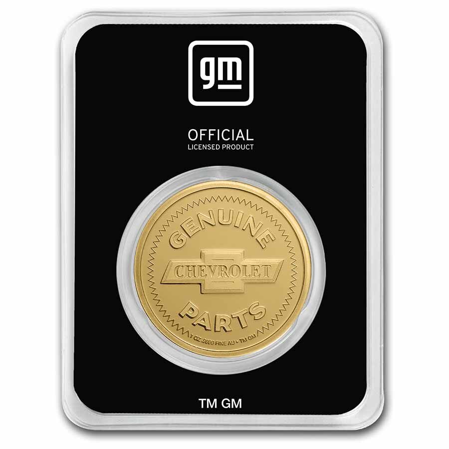 Chevrolet Genuine Parts Logo (1934-1940) 1 oz Gold w/ TEP