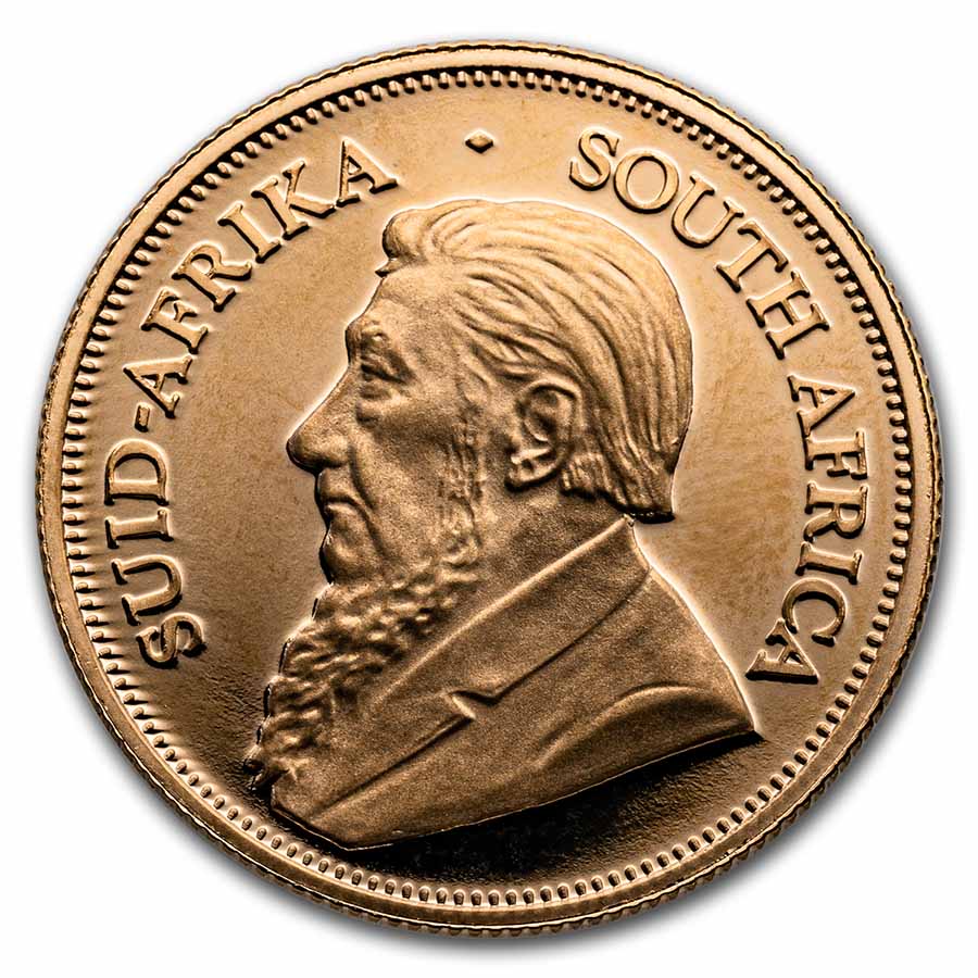 2000 South Africa 1/2 oz Proof Gold Krugerrand (With Box and CoA)