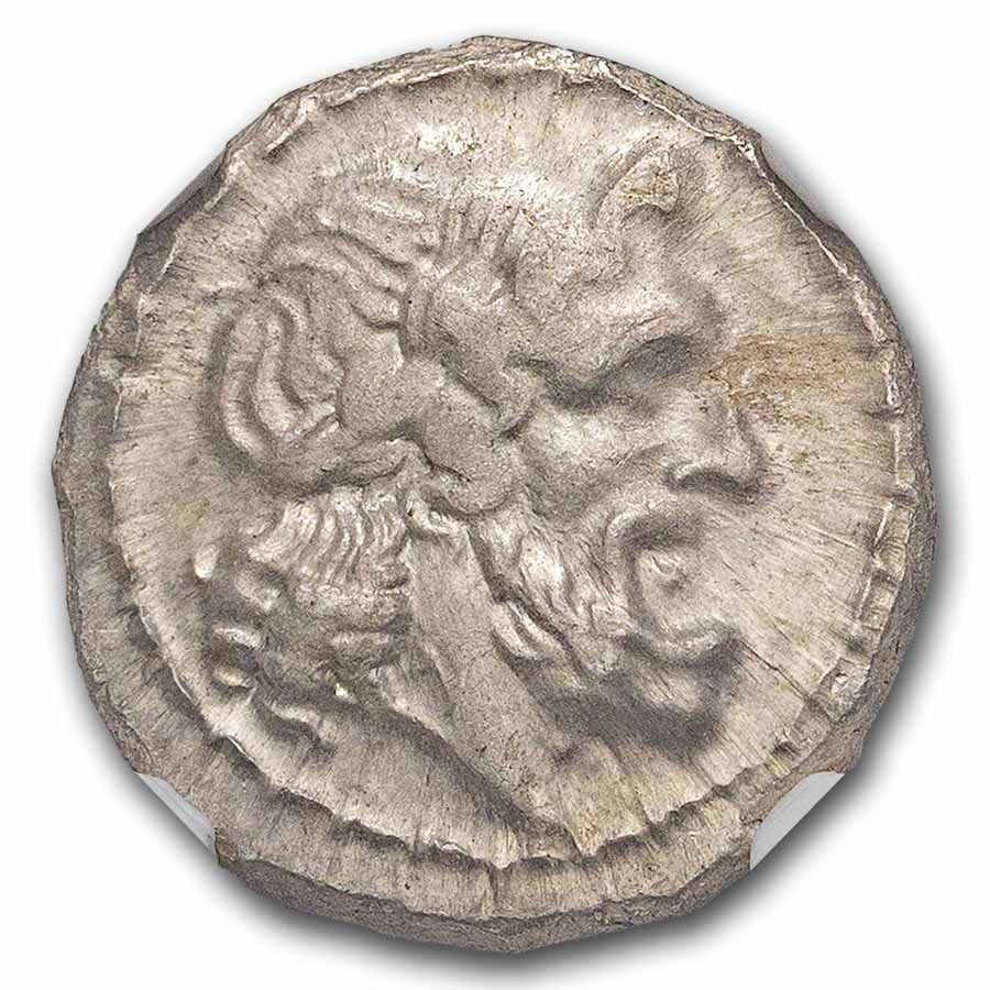 Roman Republic-VB AR Victoriatus (c 211-208 BC) MS NGC (Cr-95/1b)