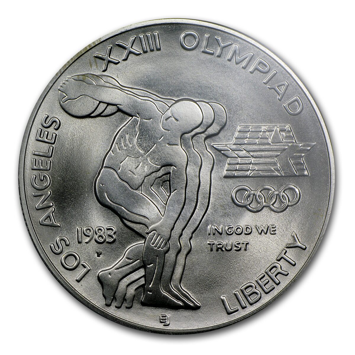 1983-P Olympic $1 Silver Commem MS-69 PCGS