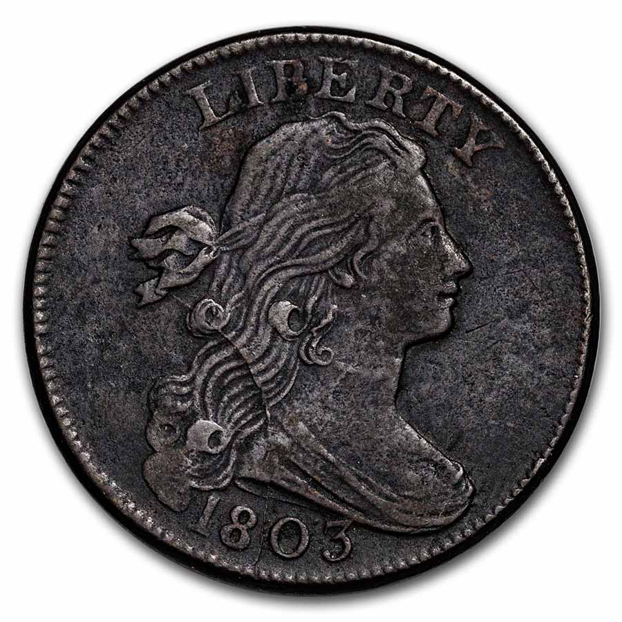 1803 Large Cent Sm Date/Lg Fraction XF (S-261)