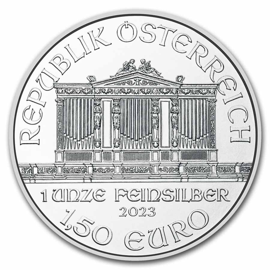 2023 Austria 1 oz Silver Philharmonic BU
