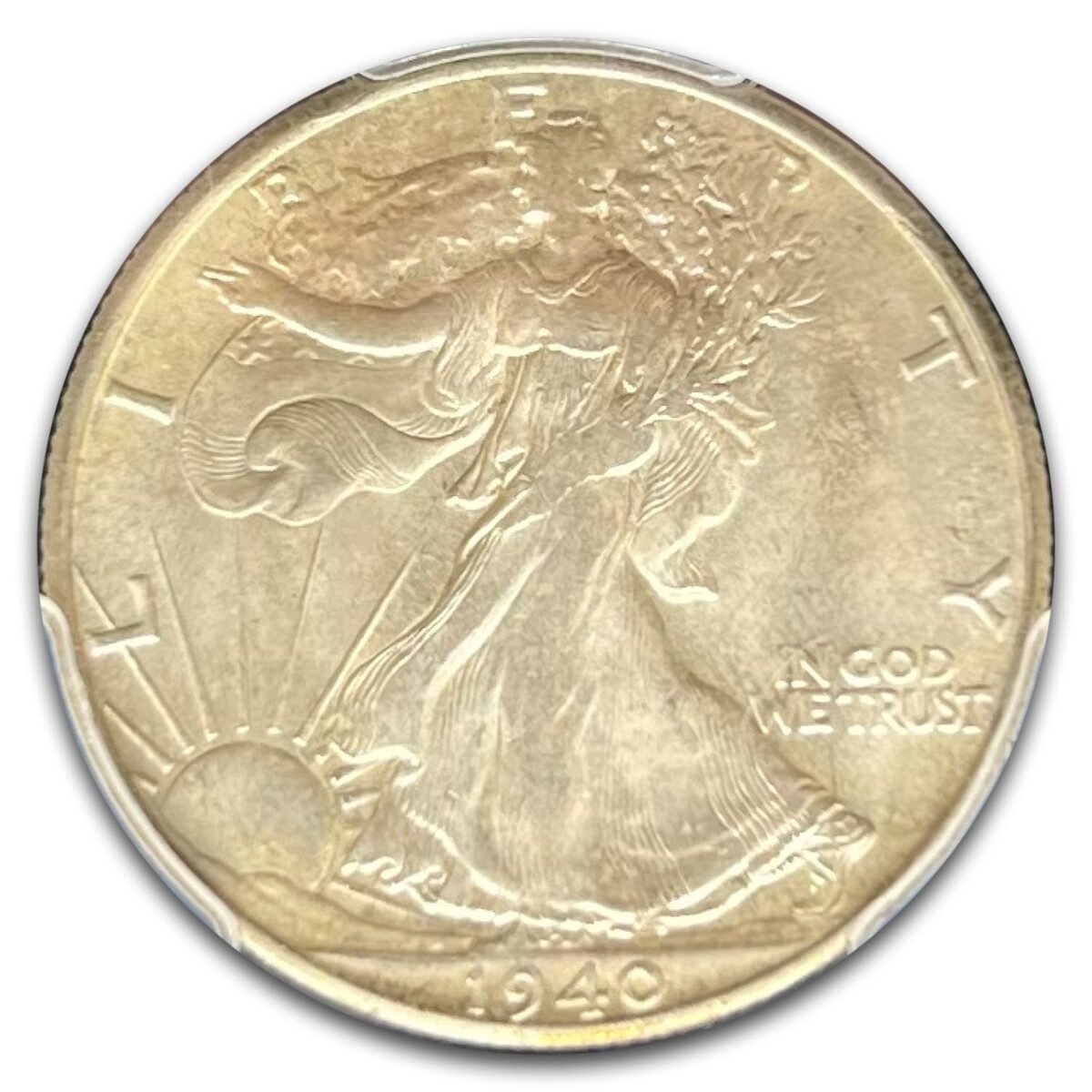 1940-S Walking Liberty Half Dollar MS-64 PCGS
