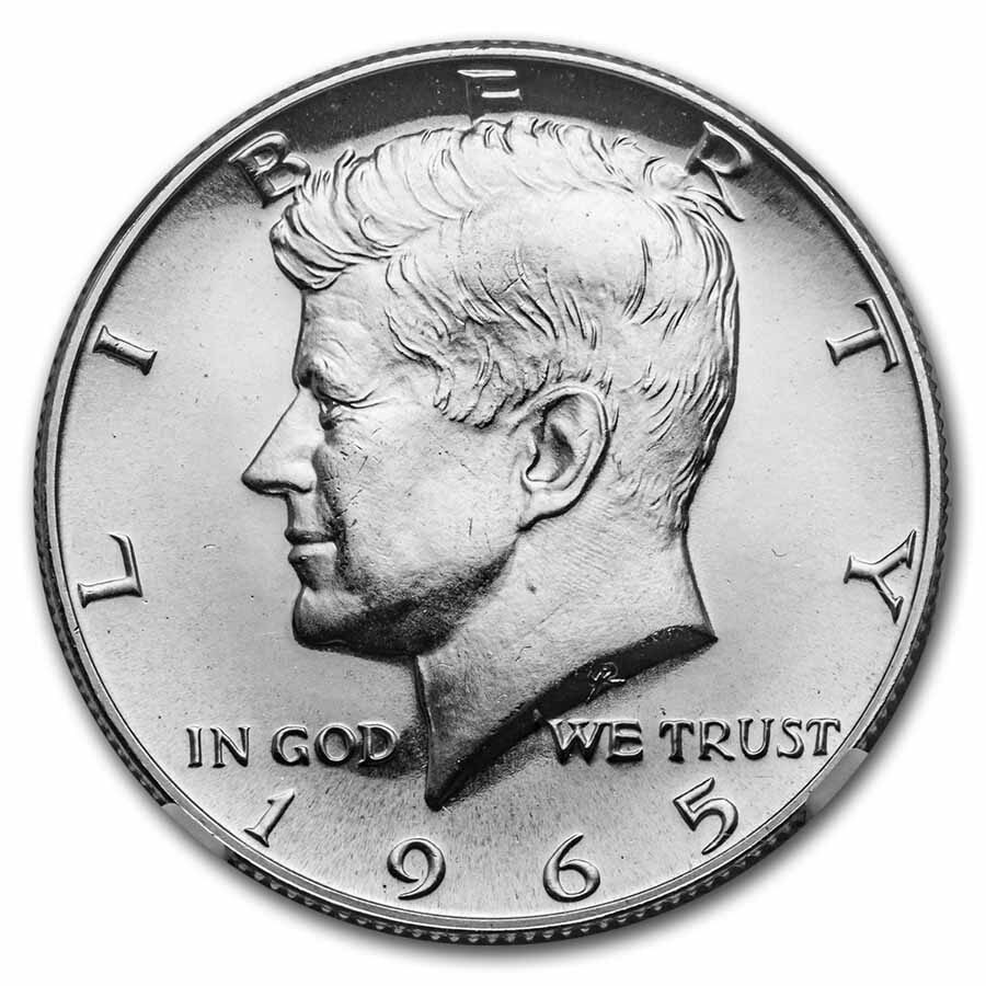 1965 Kennedy Half Dollar MS-68 NGC (SMS)