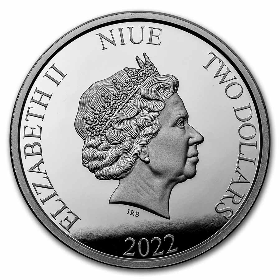 2022 Niue 1 oz Ag $2 Star Wars: The Bad Batch - Wrecker