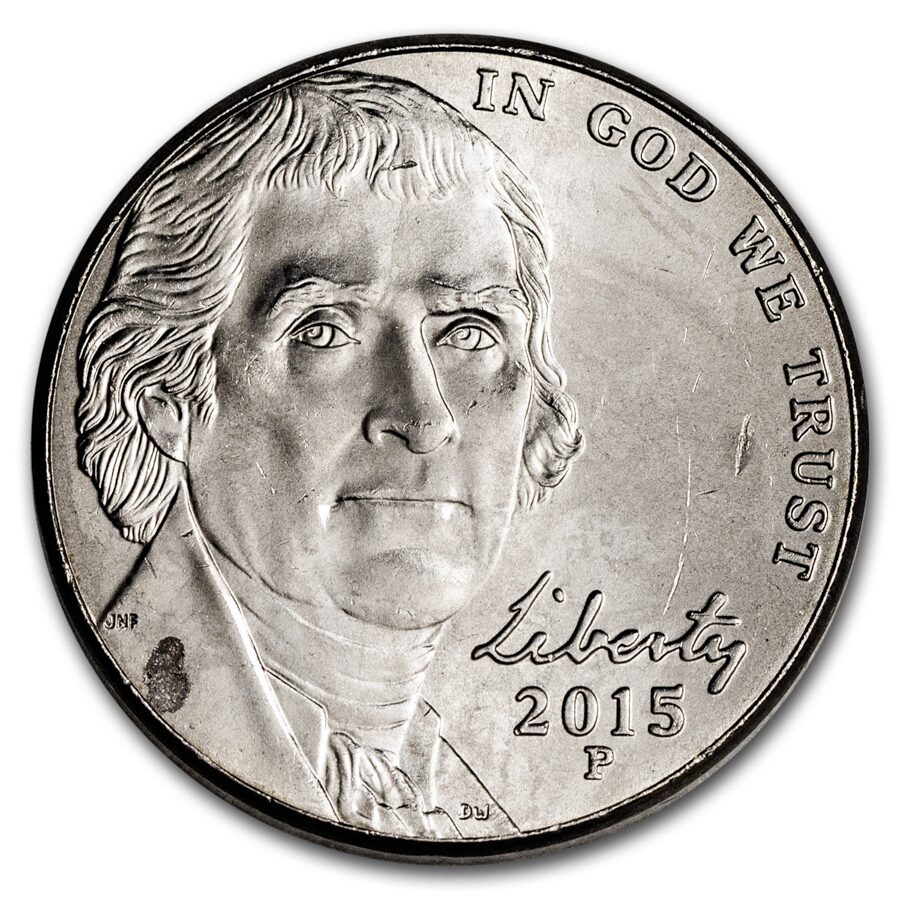 2015-P Jefferson Nickel BU