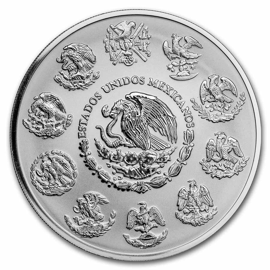2022 Mexico 5 oz Silver Reverse Proof Libertad
