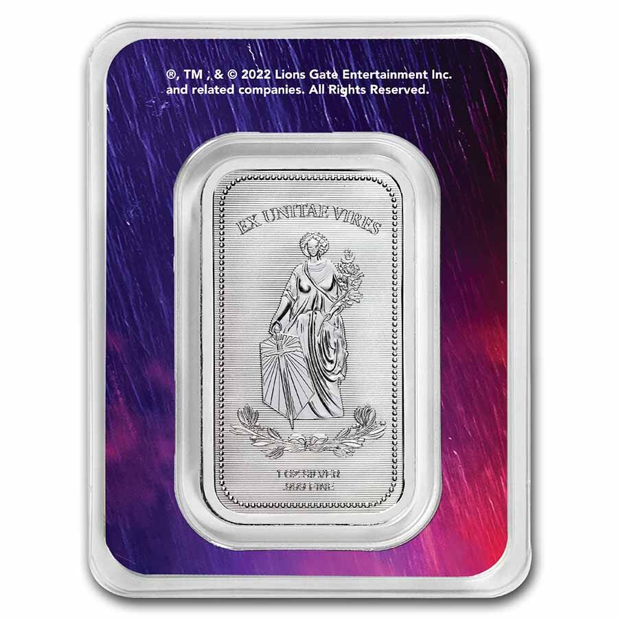 John Wick 1 oz Silver Continental Bar (TEP)