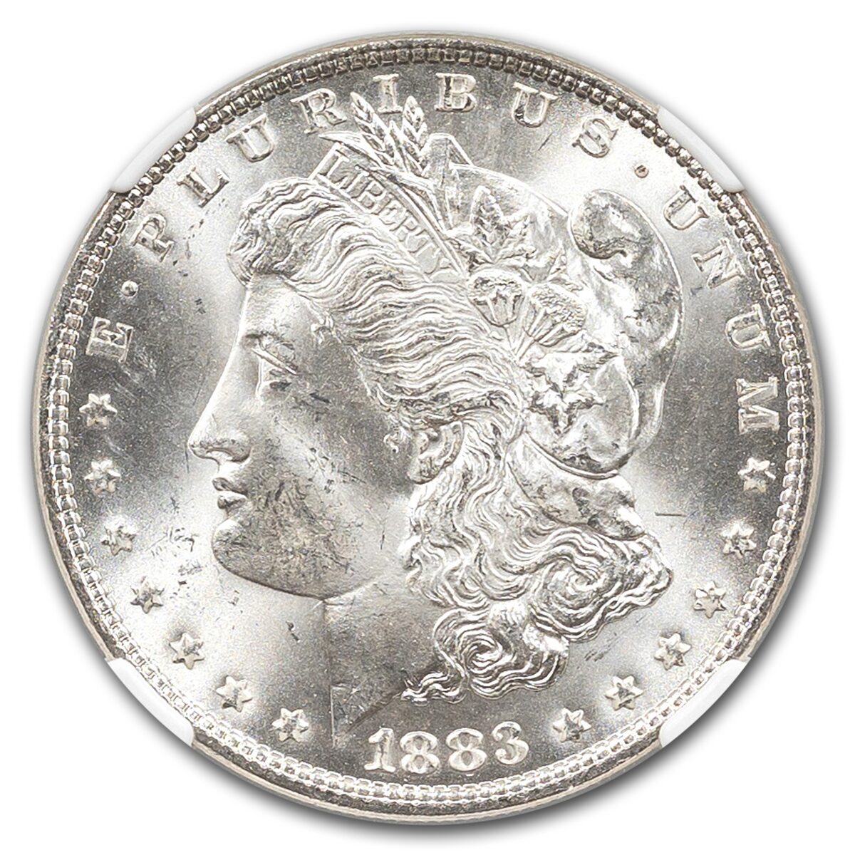 1883 Morgan Dollar MS-64 NGC (Green Label)