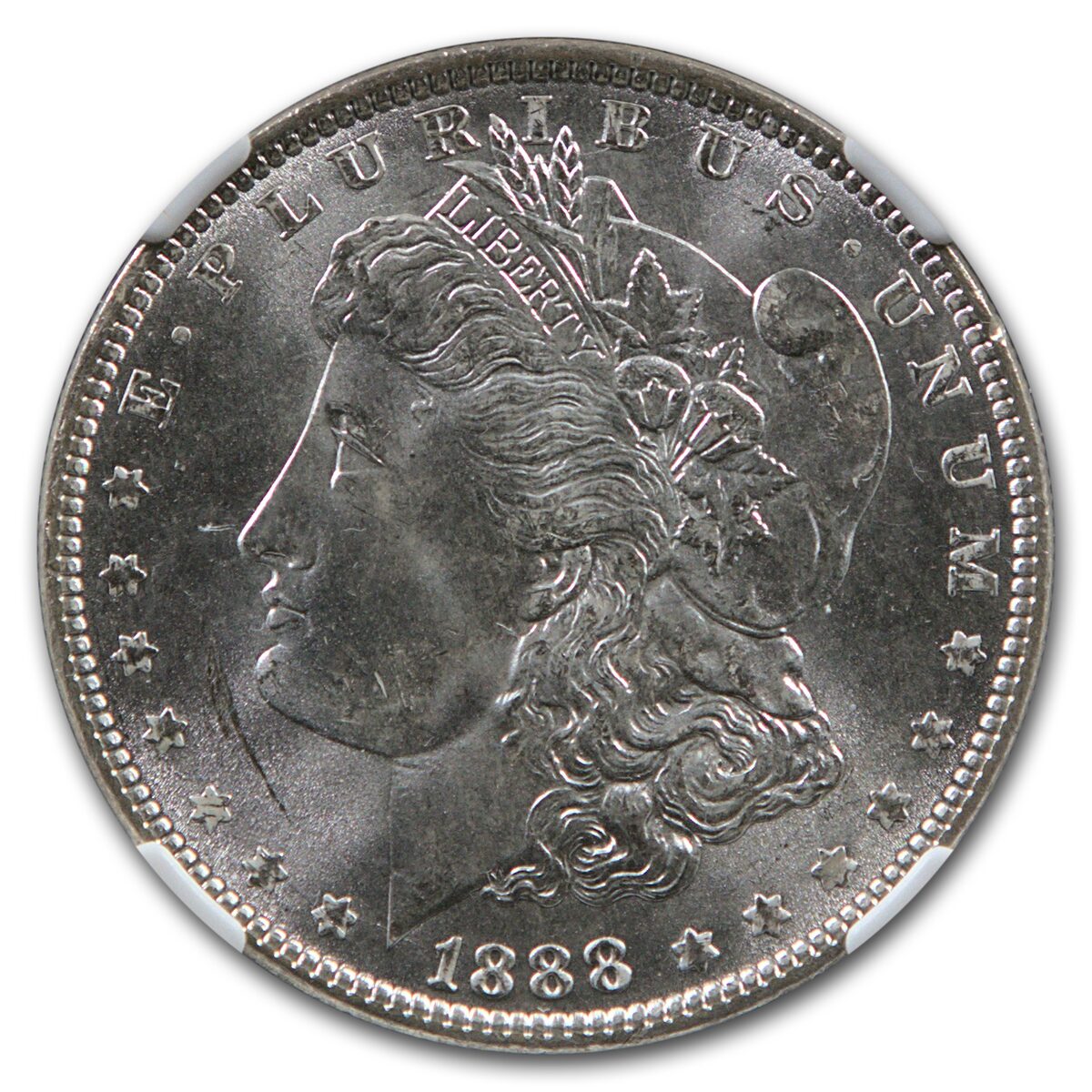 1888 Morgan Dollar MS-65 NGC (Green Label)