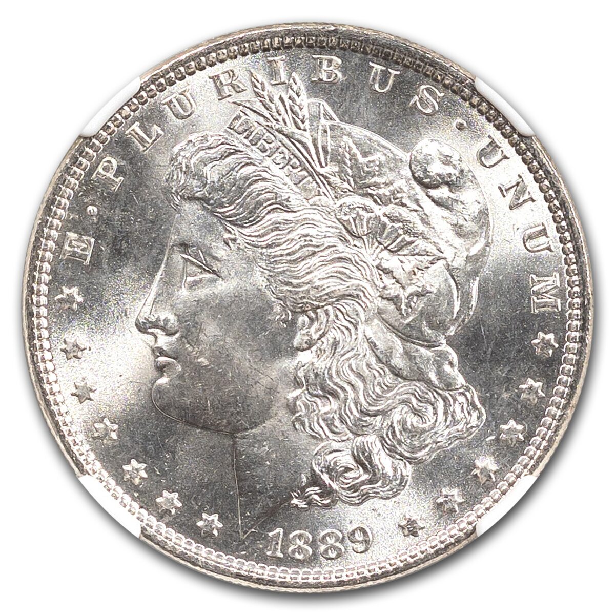 1889 Morgan Dollar MS-64 NGC (Green Label)