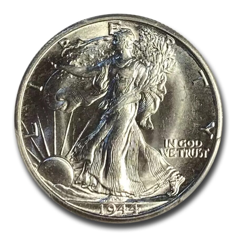 1944-D Walking Liberty Half Dollar MS-64 PCGS