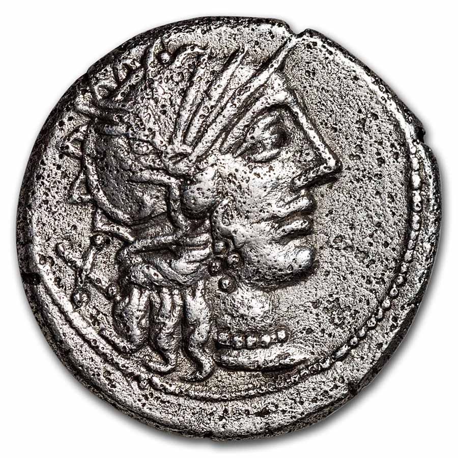 Roman Republic AR Denarius M. Carbo (C.122 BC) Ch FIne (Cr-276/1)