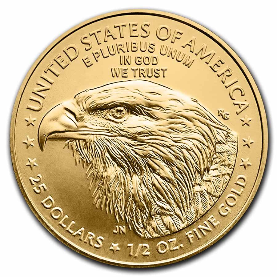 2023 1/2 oz American Gold Eagle Coin BU