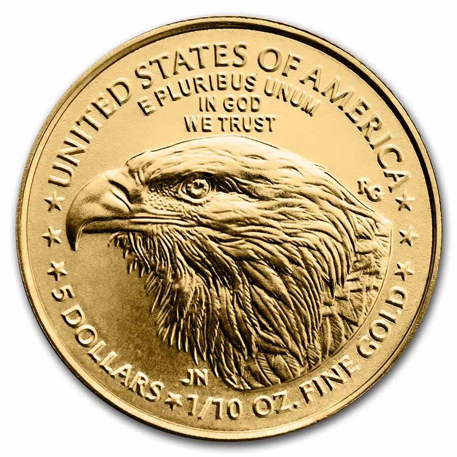 2023 1/10 oz American Gold Eagle Coin BU