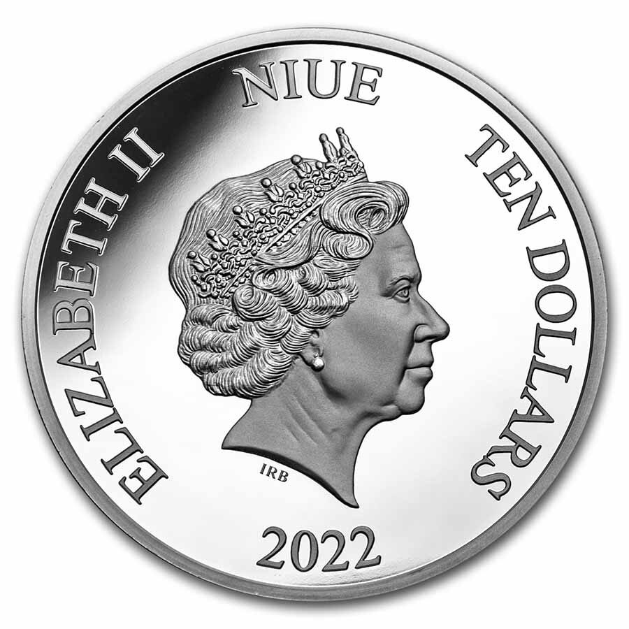 2022 Niue 5 oz Silver Star Wars AT-ST Walker (Box & COA)
