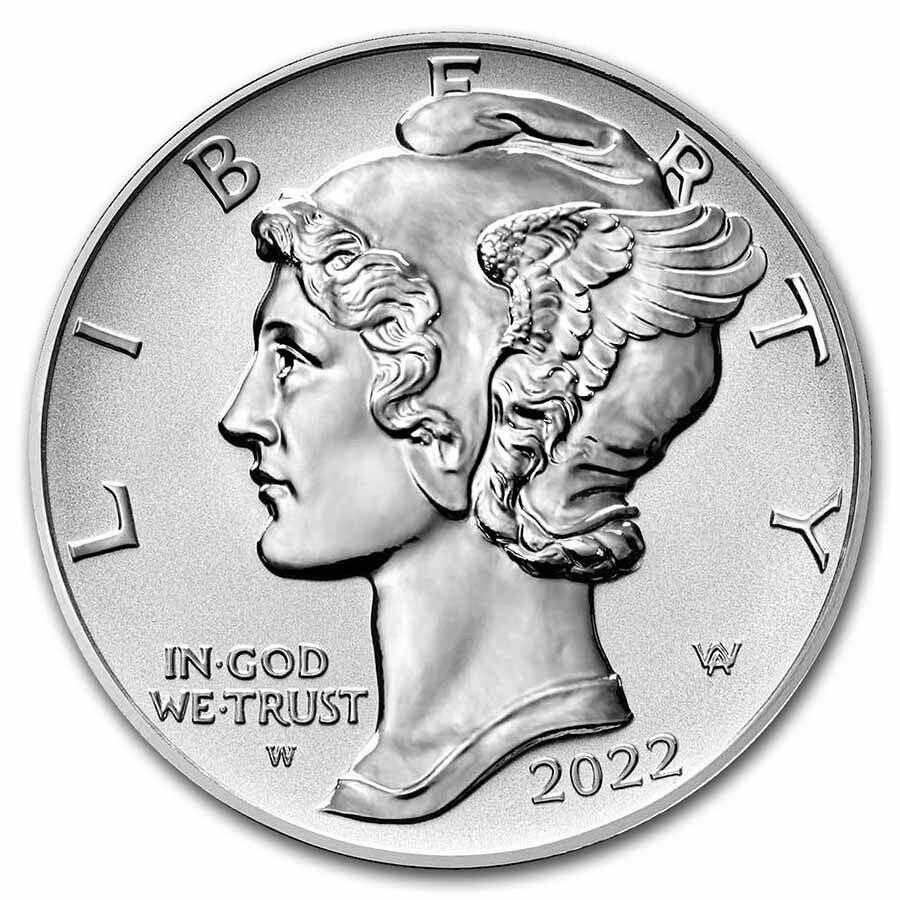 2022-W 1 oz Reverse Proof Palladium Eagle PR-70 PCGS (AR, Black)
