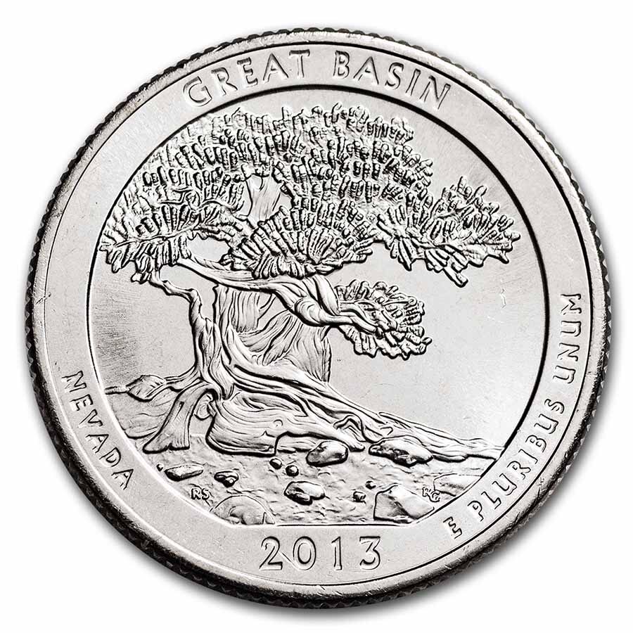 2013-S ATB Quarter Great Basin National Park Proof