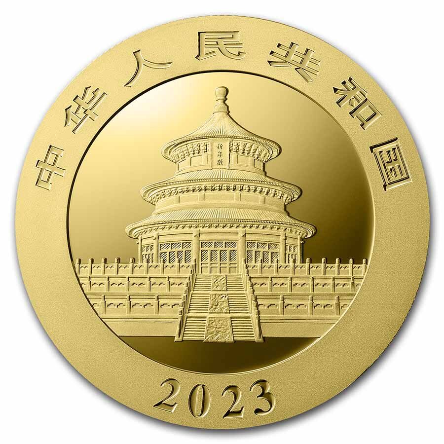 2023 China 30 gram Gold Panda BU (Sealed)