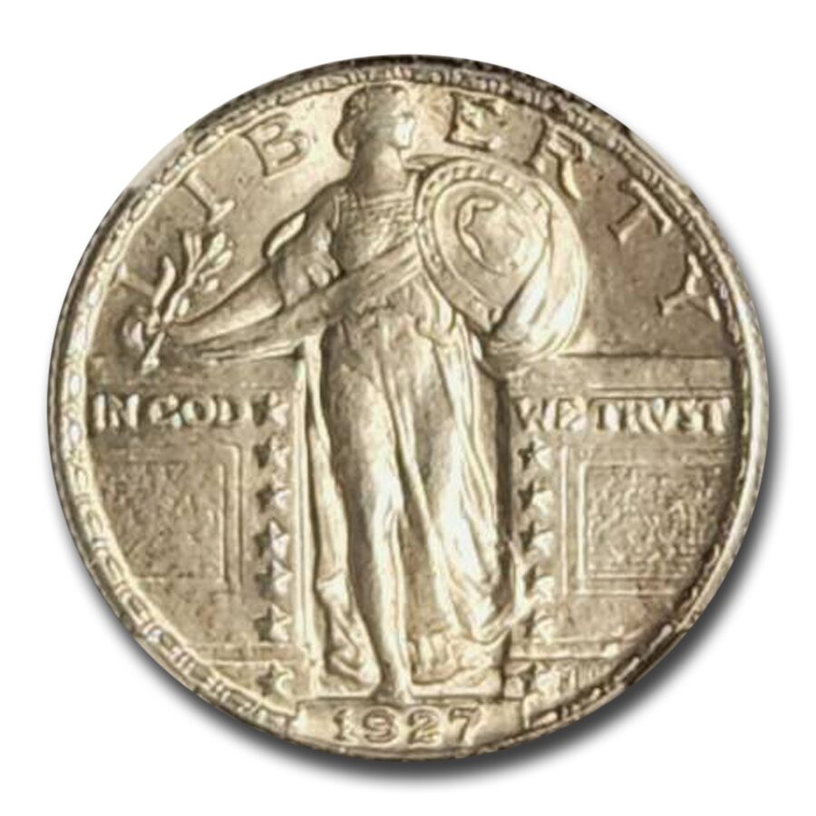 1927-D Standing Liberty Quarter MS-64 NGC