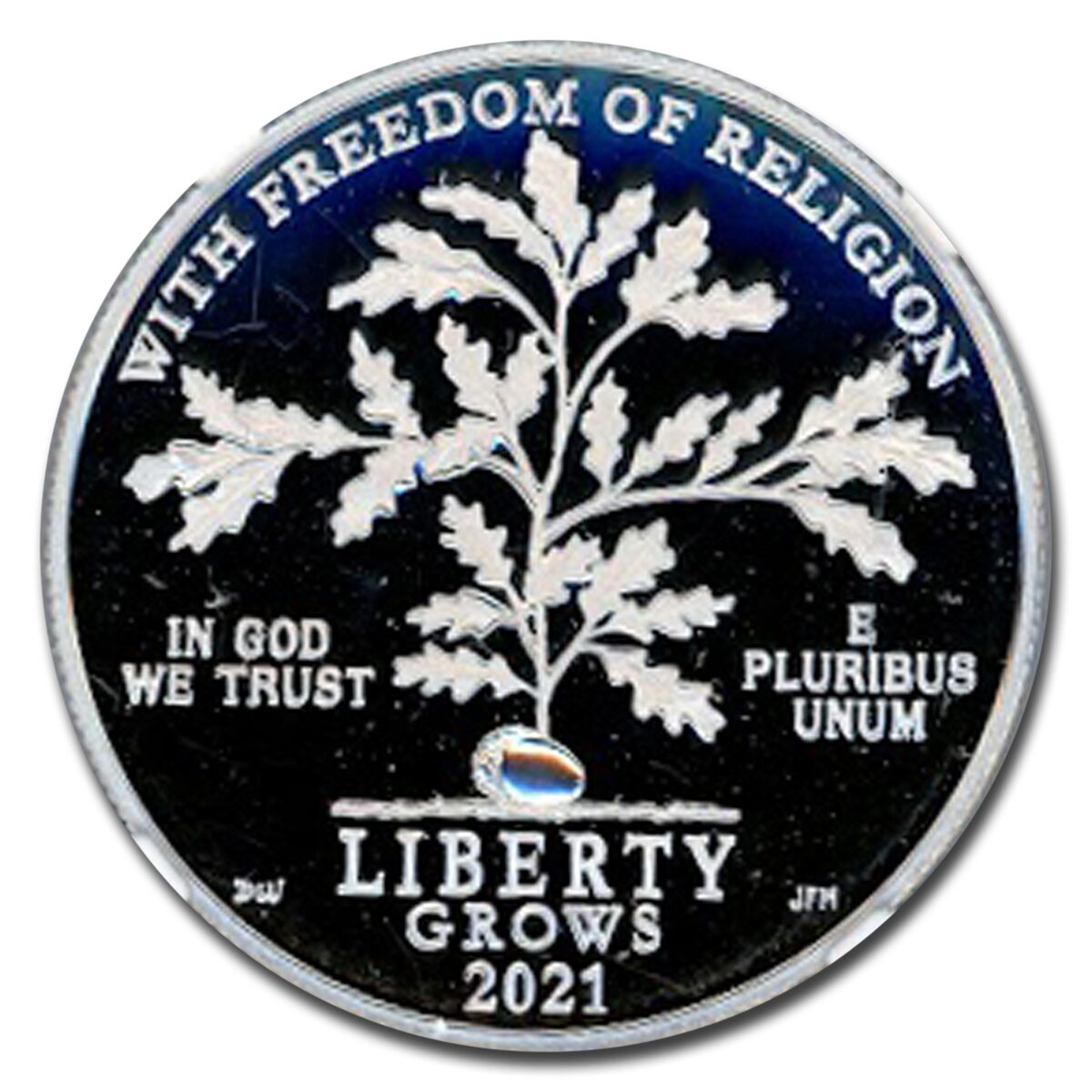 2021-W 1 oz Proof Platinum Eagle PF-70 UCAM NGC (Moy)