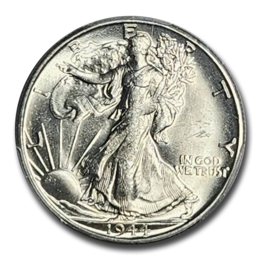 1944-S Walking Liberty Half Dollar MS-64 PCGS