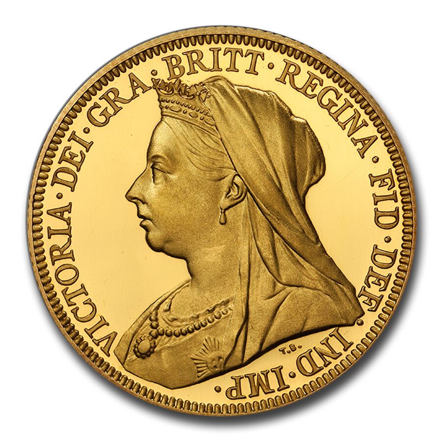 1893 Great Britain Gold Sovereign Victoria PR-66 DCAM PCGS
