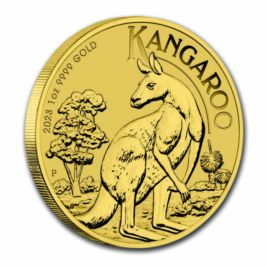 2023 Australia 1 oz Gold Kangaroo BU