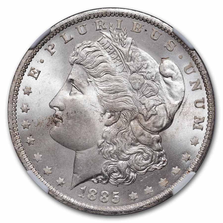 1885-O Morgan Dollar MS-67 NGC