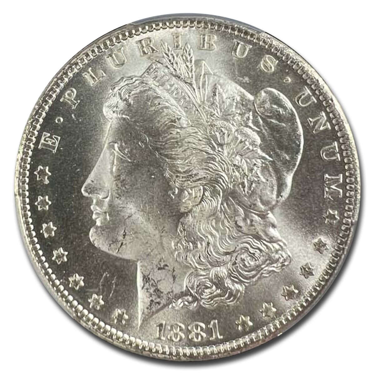 1881-CC Morgan Dollar MS-66 PCGS