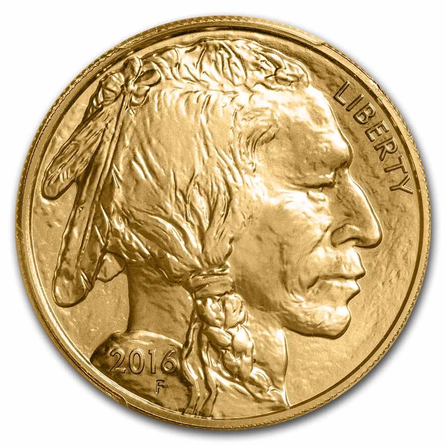 2016 1 oz Gold Buffalo MS-70 PCGS (James E. Fraser)
