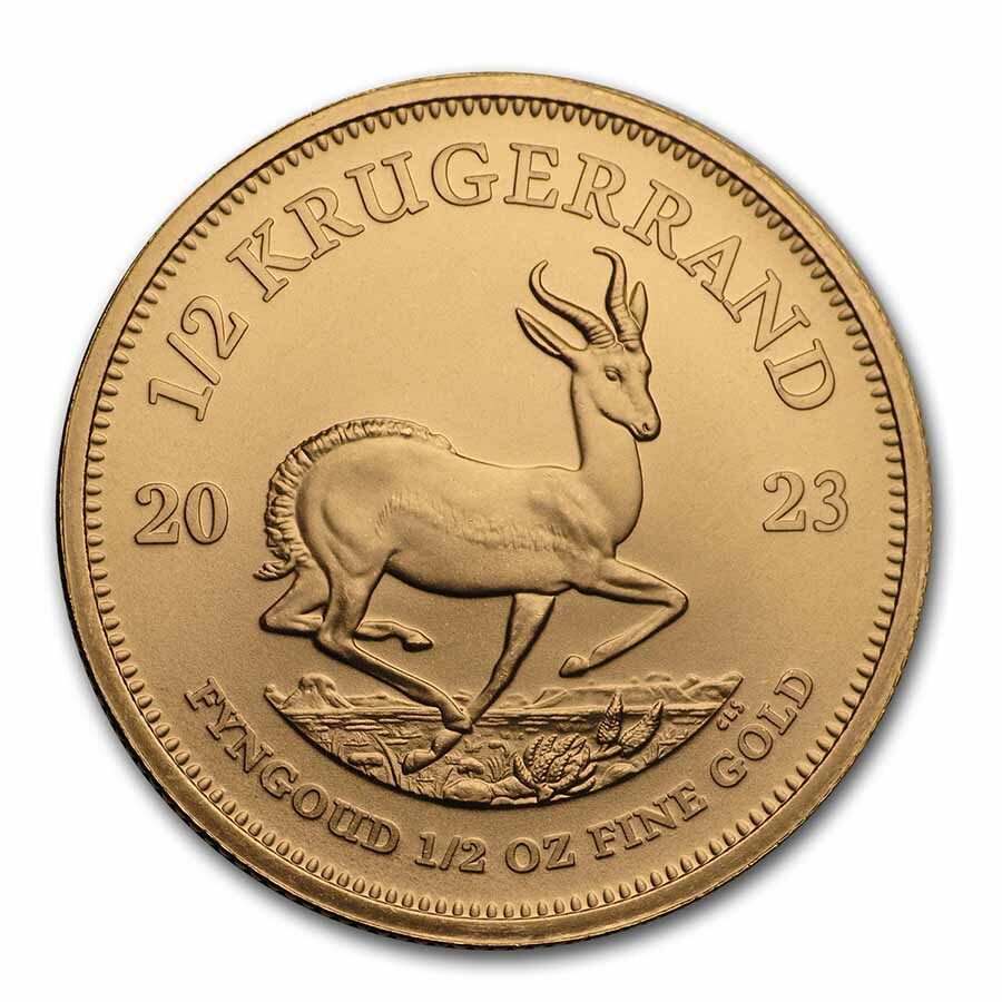2023 South Africa 1/2 oz Gold Krugerrand BU
