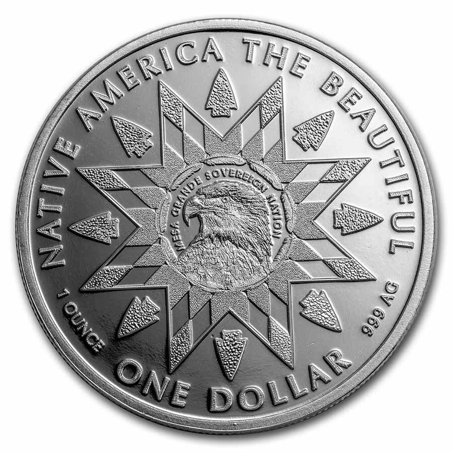 2023 1 oz Ag NATB New Mexico Chaco National Historical Park