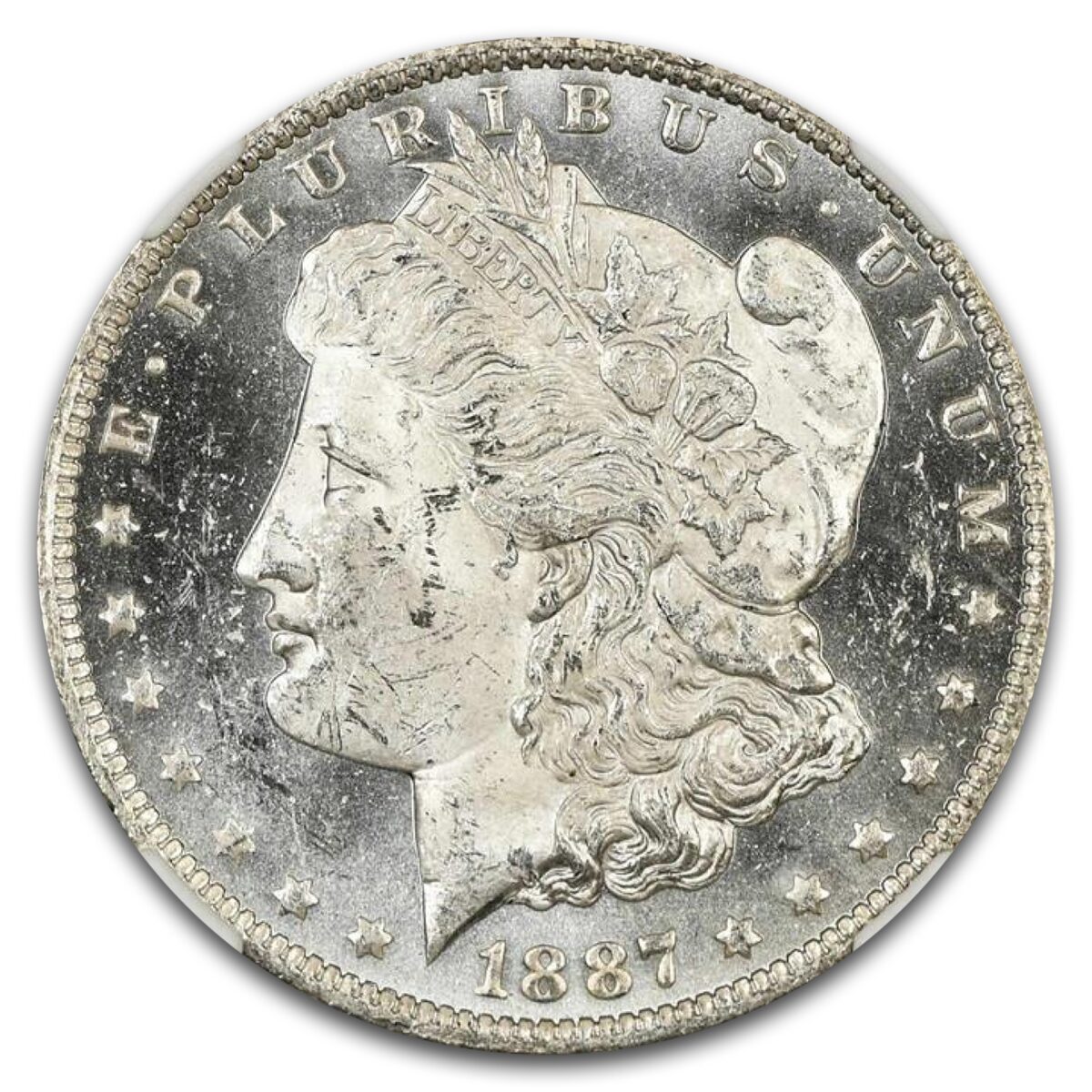 1887-O Morgan Dollar MS-62 NGC
