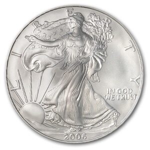 2006-W Burnished American Silver Eagle MS-69 NGC (ER)