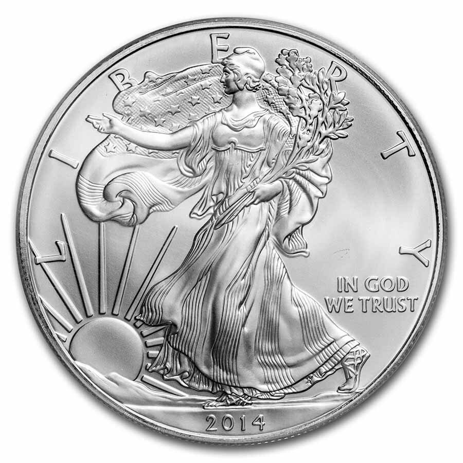 2014 (S) American Silver Eagle MS-69 PCGS