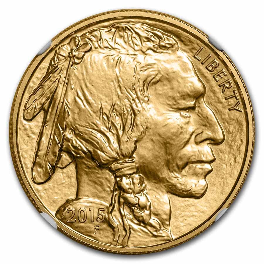 2015 1 oz Gold Buffalo MS-69 NGC