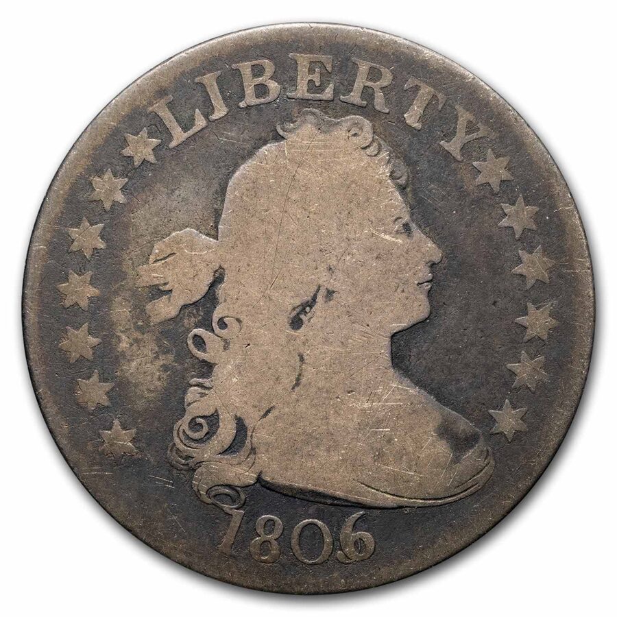 1806 Draped Bust Quarter Good