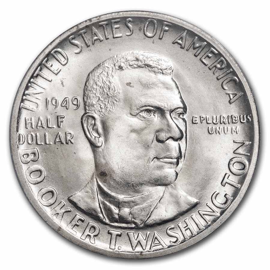 1949-S Booker T. Washington Half Dollar MS-65 PCGS