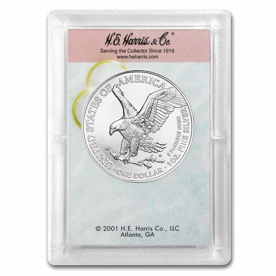 2026 1 oz Silver Eagle - w/Harris Holder, Wedding Day Design