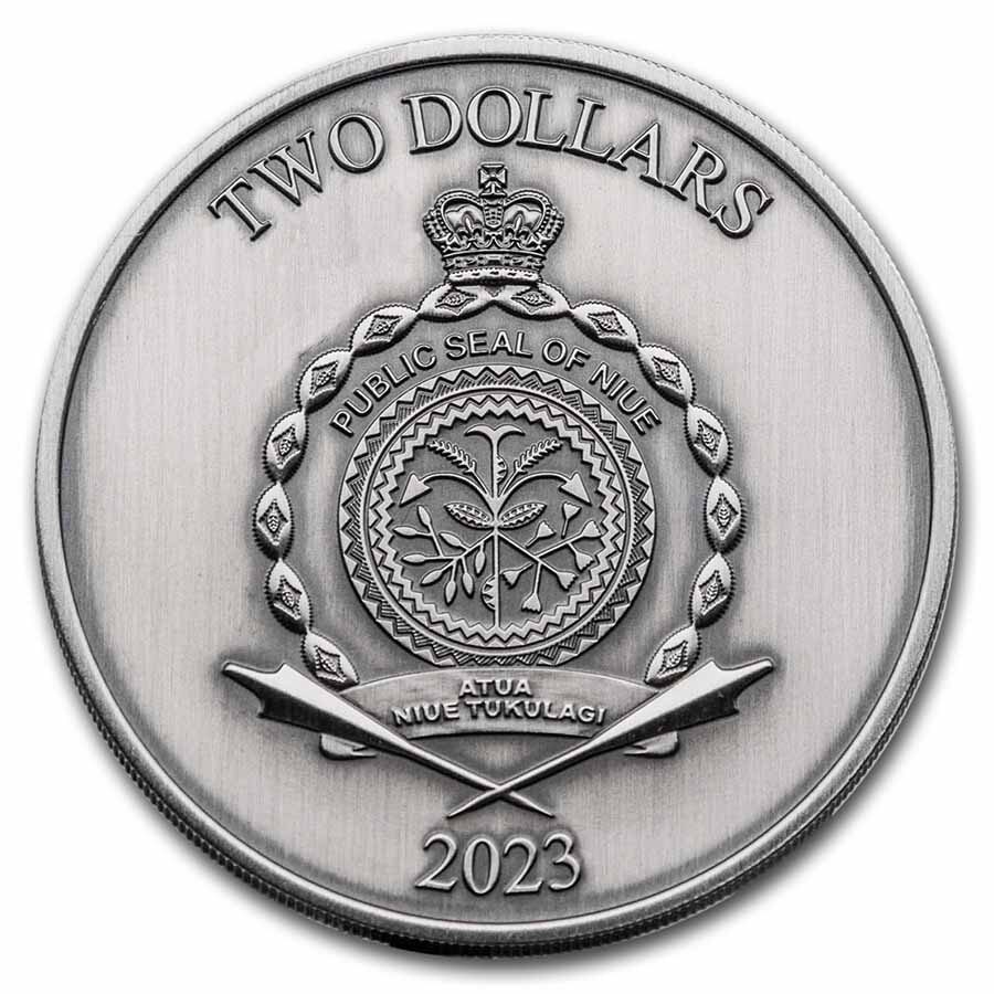 2023 1 oz Silver Coin $2 The Lord of the Rings: Mordor