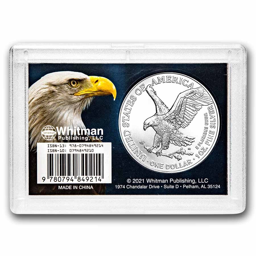 2026 1 oz Silver Eagle - w/Harris Holder, Rocky Mountain Design